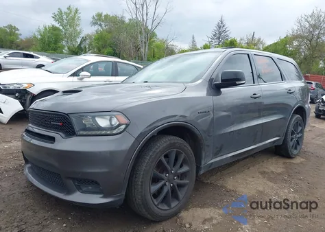 2018 Dodge Durango R/T Awd из США, поврежденный, VIN 1C4SDJCT0JC372124